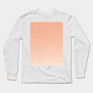 rose gold honeycomb Long Sleeve T-Shirt